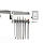 SILVERFOX 8000C-CRS0 Compact – Стоматологическая установка с верхней подачей, без гидроблока и с мягкой обивкой